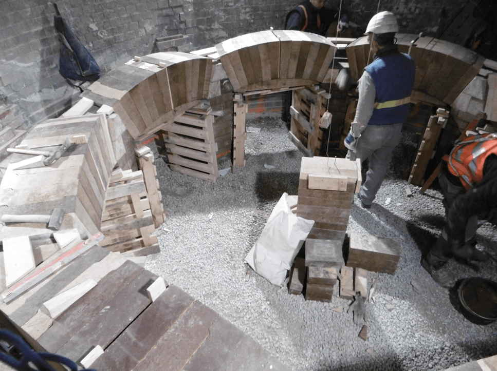 Industrial professionals at work